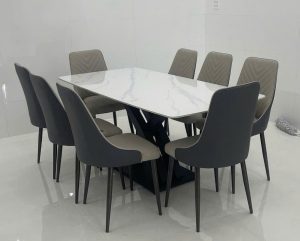 Bộ Bàn Ăn 8 Ghế Giá Rẻ 2409S