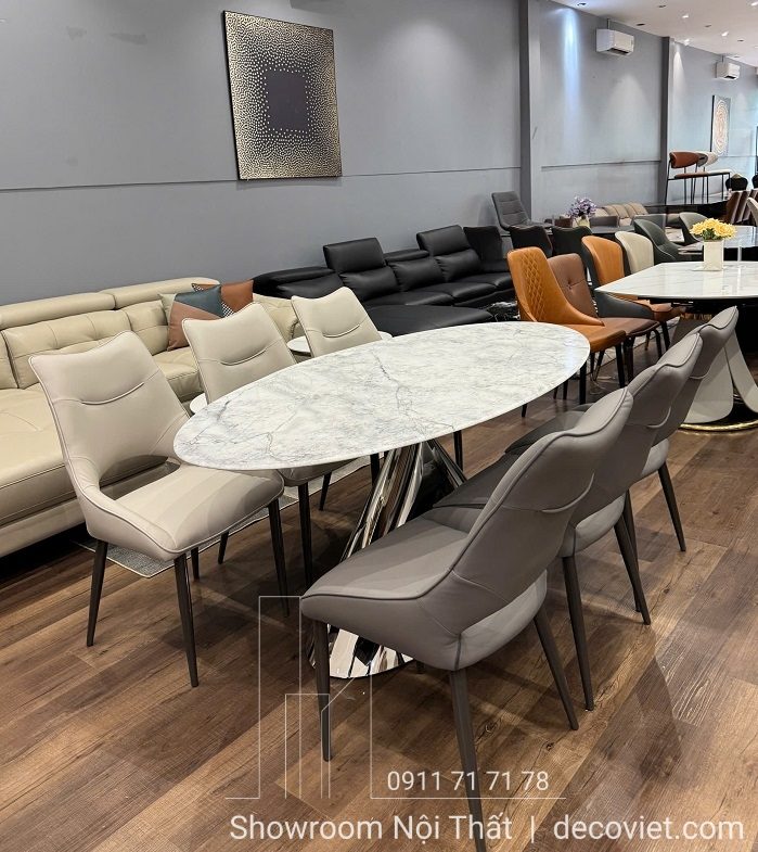 Bộ Bàn Ăn 8 Ghế Hiện Đại 2400S