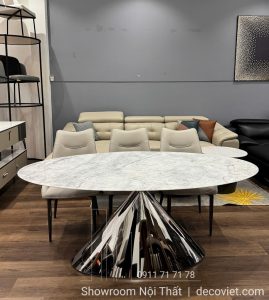 Bộ Bàn Ăn 8 Ghế Hiện Đại 2400S
