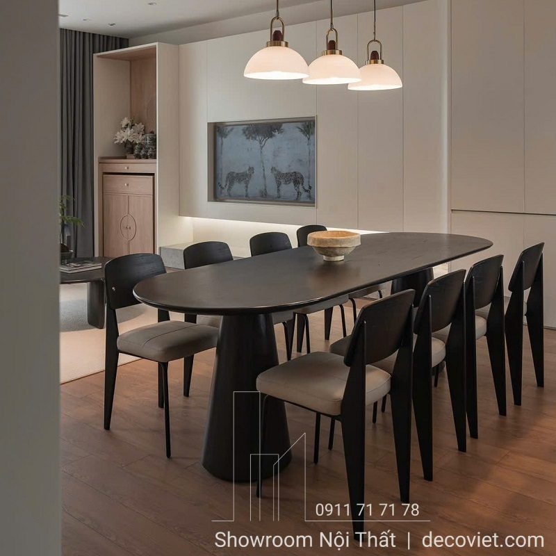 Bộ Bàn Ăn 8 Ghế Hiện Đại 2498S