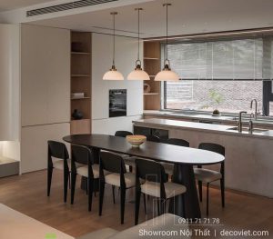 Bộ Bàn Ăn 8 Ghế Hiện Đại 2498S