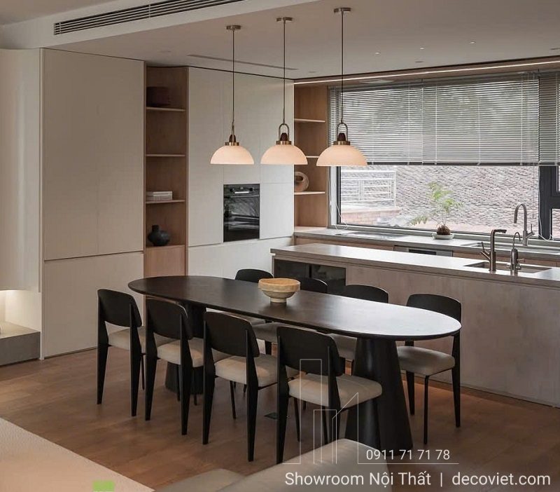 Bộ Bàn Ăn 8 Ghế Hiện Đại 2498S