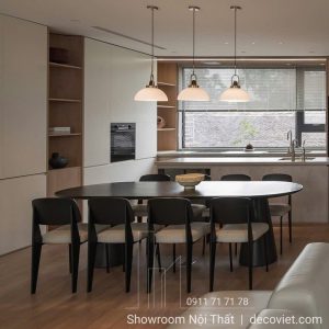 Bộ Bàn Ăn 8 Ghế Hiện Đại 2498S