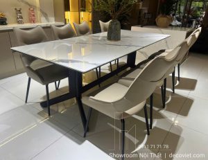 Bộ Bàn Ăn 8 Ghế Hiện Đại 2830S