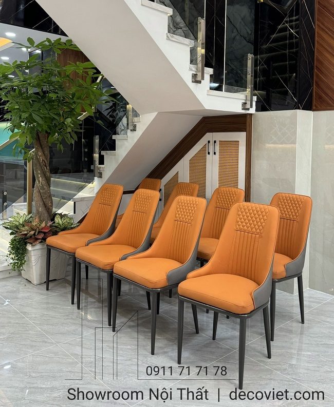 Bộ Bàn Ăn 8 Ghế Mặt Đá Hiện Đại 2403S