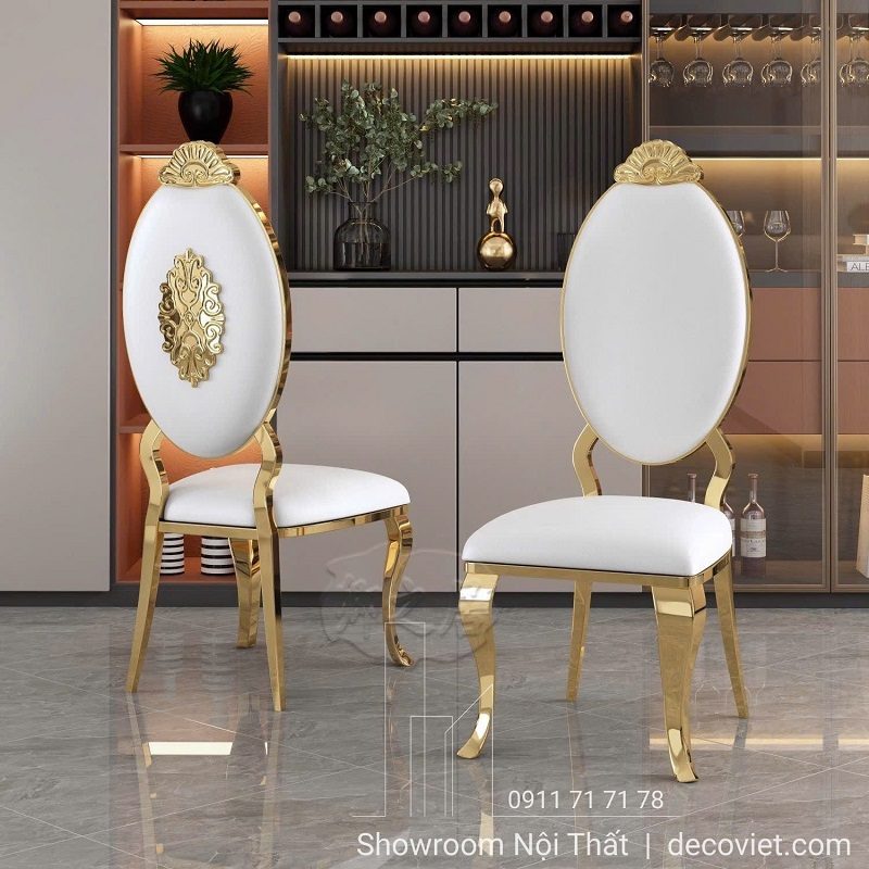 Bộ Bàn Ăn 8 Ghế Tân Cổ Điển 2874S