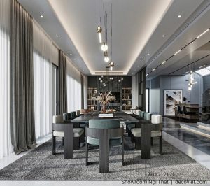 Bộ Bàn Ăn Cao Cấp 10 Ghế 2913S