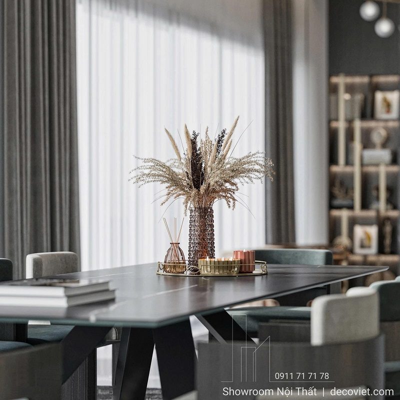 Bộ Bàn Ăn Cao Cấp 10 Ghế 2913S