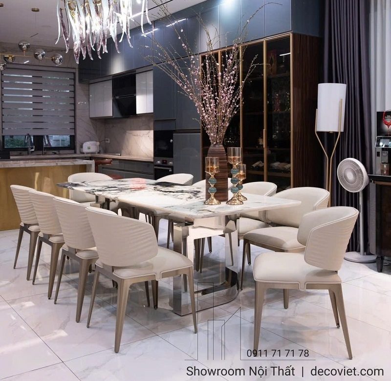 Bộ Bàn Ăn Cao Cấp 10 Ghế 2939S