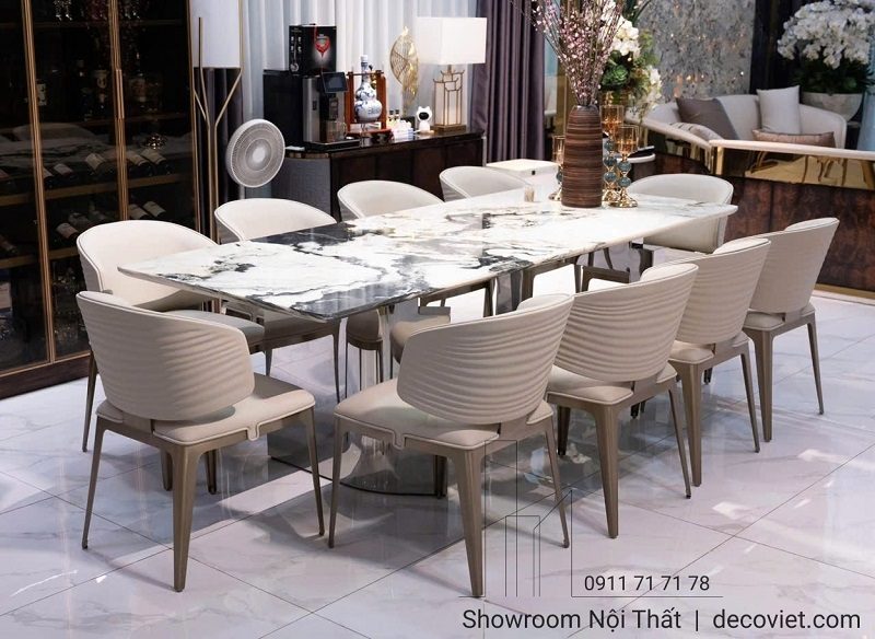 Bộ Bàn Ăn Cao Cấp 10 Ghế 2939S