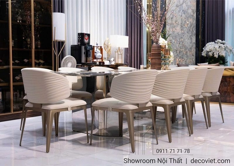 Bộ Bàn Ăn Cao Cấp 10 Ghế 2939S