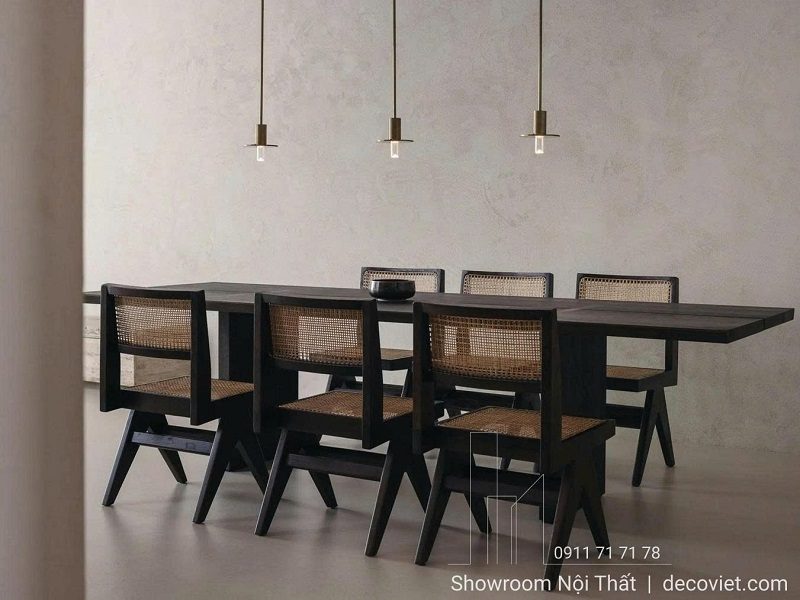 Bộ Bàn Ăn Gỗ 6 Ghế 2752S