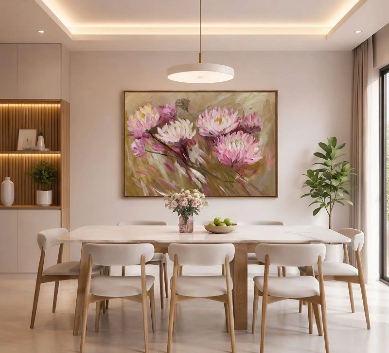 Bộ Bàn Ăn Gỗ 8 Ghế Hiện Đại 2959S