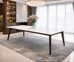 Bộ Bàn Ăn Gỗ Sồi Cao Cấp 2921S