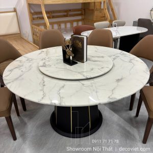 Bộ Bàn Ăn Tròn 8 Ghế 2860S