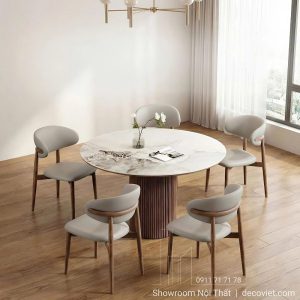 Bộ Bàn Ăn Tròn Giá Rẻ 2937S