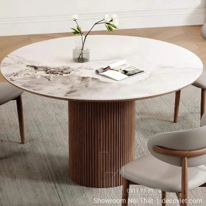 Bộ Bàn Ăn Tròn Giá Rẻ 2937S