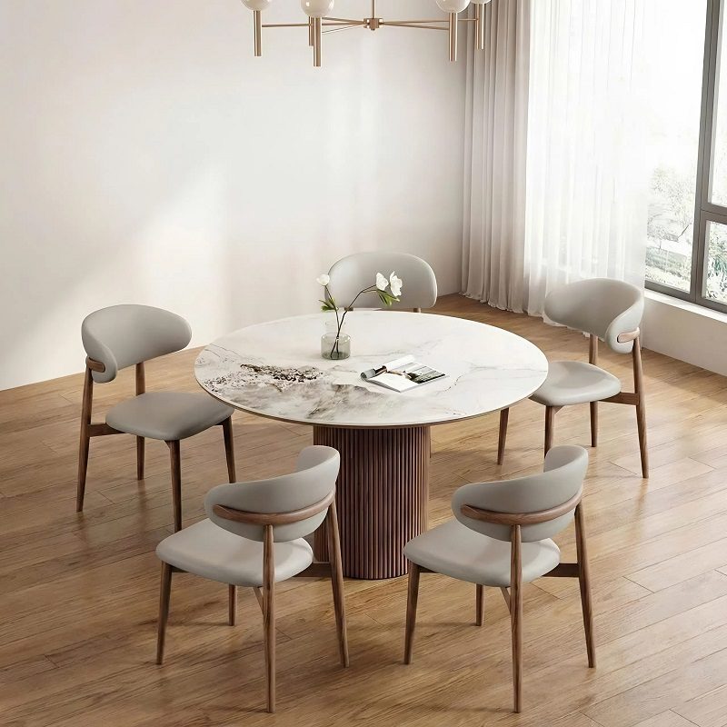 Bộ Bàn Ăn Tròn Giá Rẻ 2937S