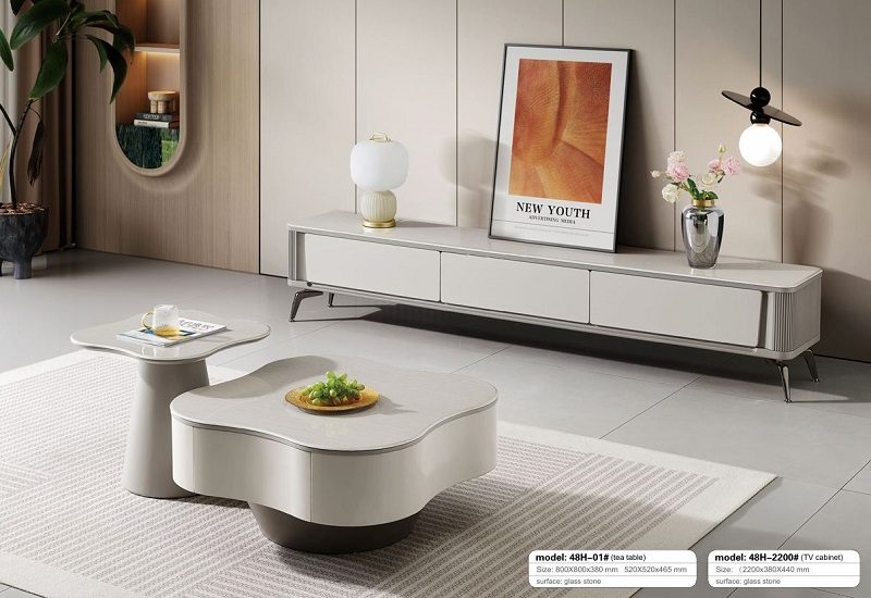 Bộ Đôi Bàn Sofa Nhập Khẩu 75T