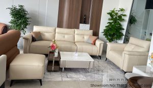 Bộ Sofa Da Bò Thật 1184T