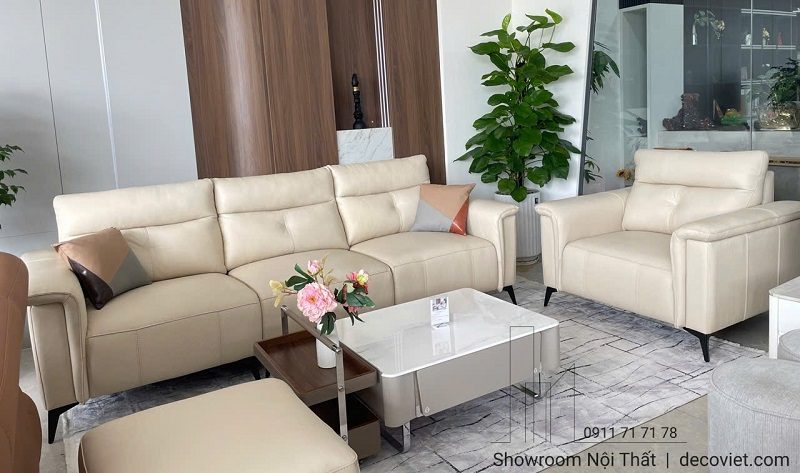 Bộ Sofa Da Bò Thật 1184T