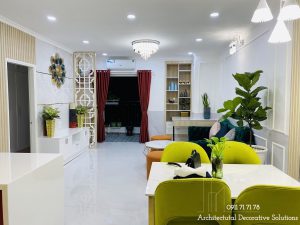 Căn Hộ Nhỏ Đẹp Trẻ Trung Nhờ Màu Sắc Nội Thất Sinh Động
