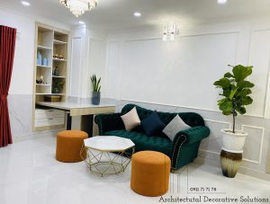 Căn Hộ Nhỏ Đẹp Trẻ Trung Nhờ Màu Sắc Nội Thất Sinh Động