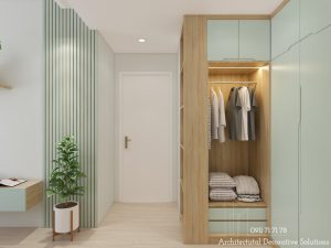 Căn Hộ The Krista Hút Mắt Với Màu Xanh Mint Tươi Trẻ