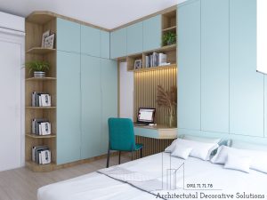 Căn Hộ The Krista Hút Mắt Với Màu Xanh Mint Tươi Trẻ