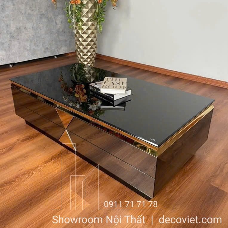 Combo Kệ Tivi Bàn Trà Mặt Kính 61T