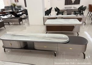 Combo Kệ Tivi Bàn Trà Nhập Khẩu 85T