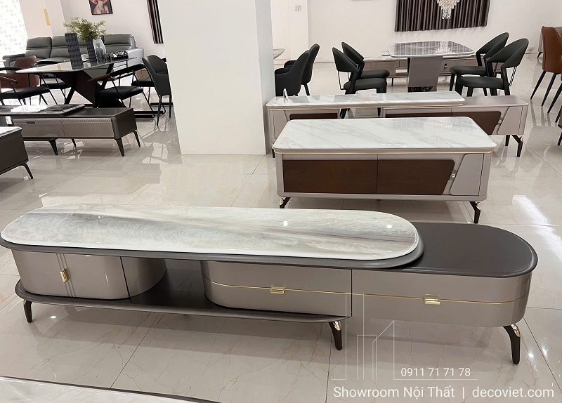 Combo Kệ Tivi Bàn Trà Nhập Khẩu 85T