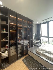 Công Trình Thi Công Thực Tế Căn Hộ Vinhomes Central Park 1 PN