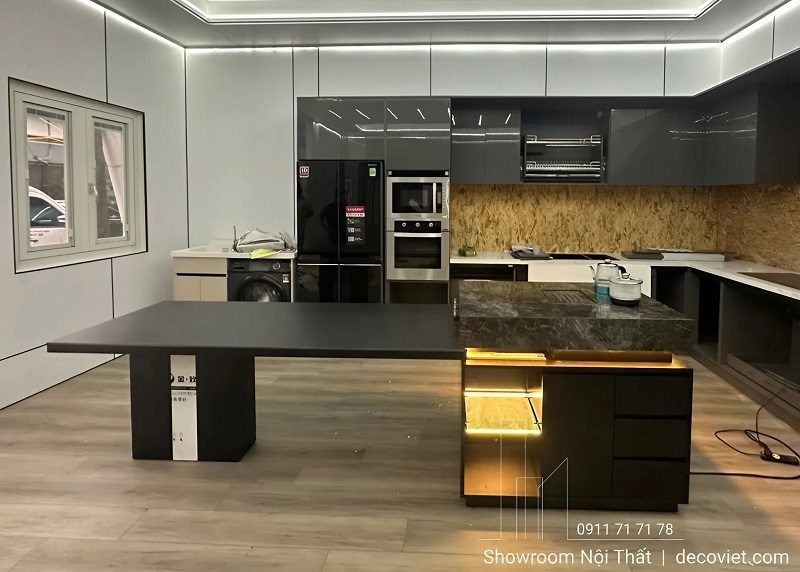 Đảo Bếp Kết Hợp Bàn Ăn Cao Cấp 2662S