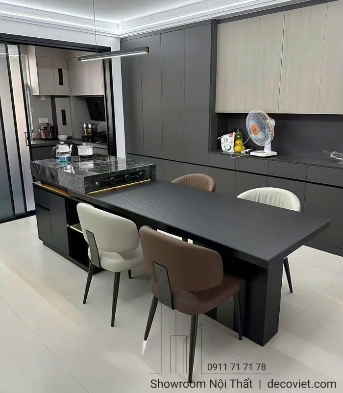 Đảo Bếp Kết Hợp Bàn Ăn Cao Cấp 2662S