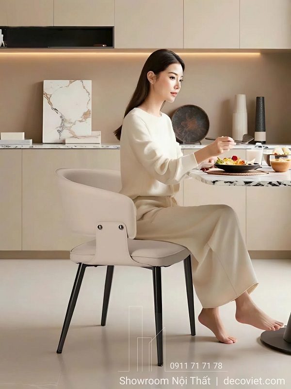 Ghế Ăn Bọc Da Hiện Đại 581S