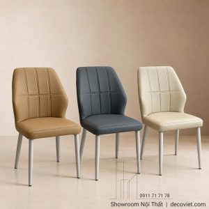 Ghế Ăn Bọc Da Hiện Đại 586S