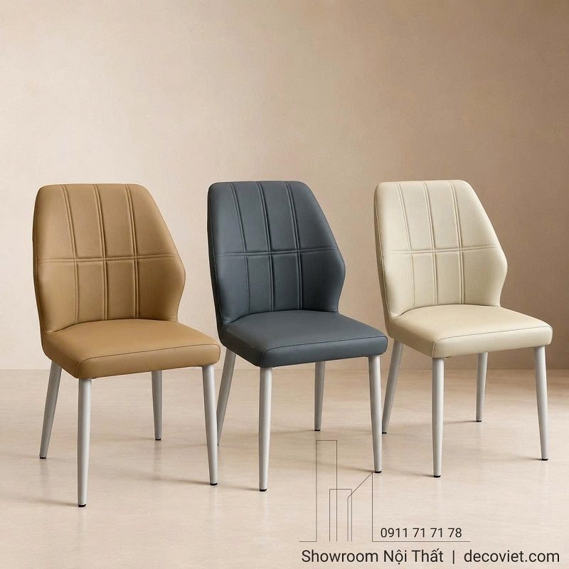 Ghế Ăn Bọc Da Hiện Đại 586S