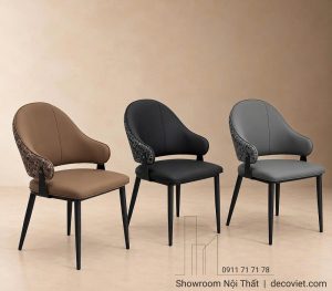 Ghế Ăn Bọc Da Nhập Khẩu 584S