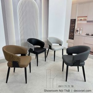 Ghế Ăn Bọc Da Nhập Khẩu 595S