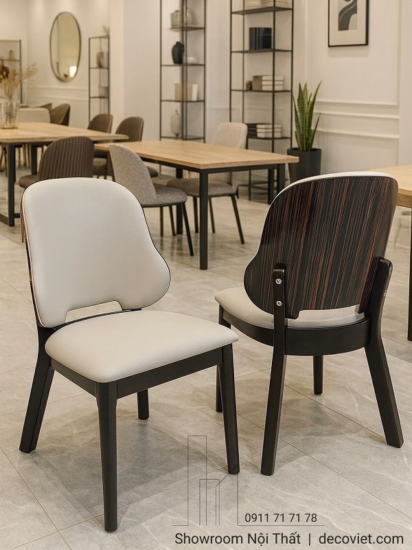 Ghế Ăn Gỗ Bọc Da 558S