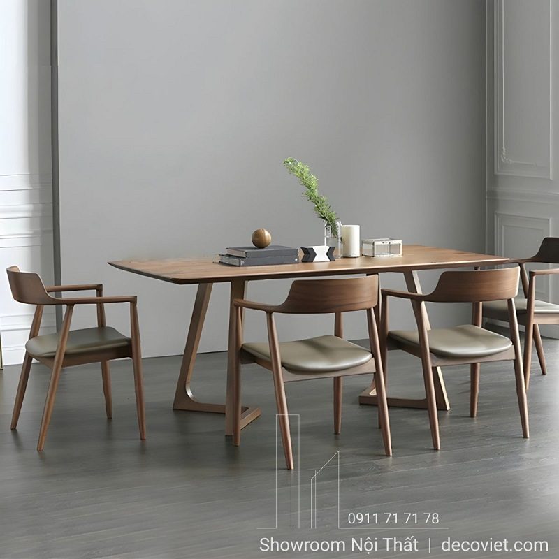 Ghế Ăn Gỗ Nệm Da 602S