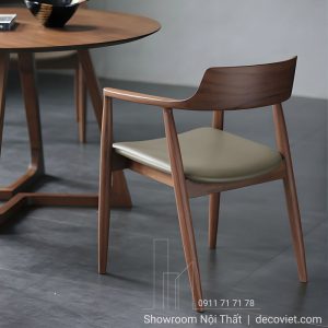 Ghế Ăn Gỗ Nệm Da 602S