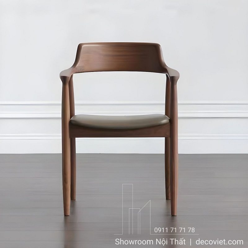 Ghế Ăn Gỗ Nệm Da 602S