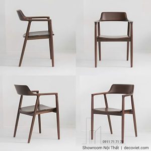 Ghế Ăn Gỗ Nệm Da 602S