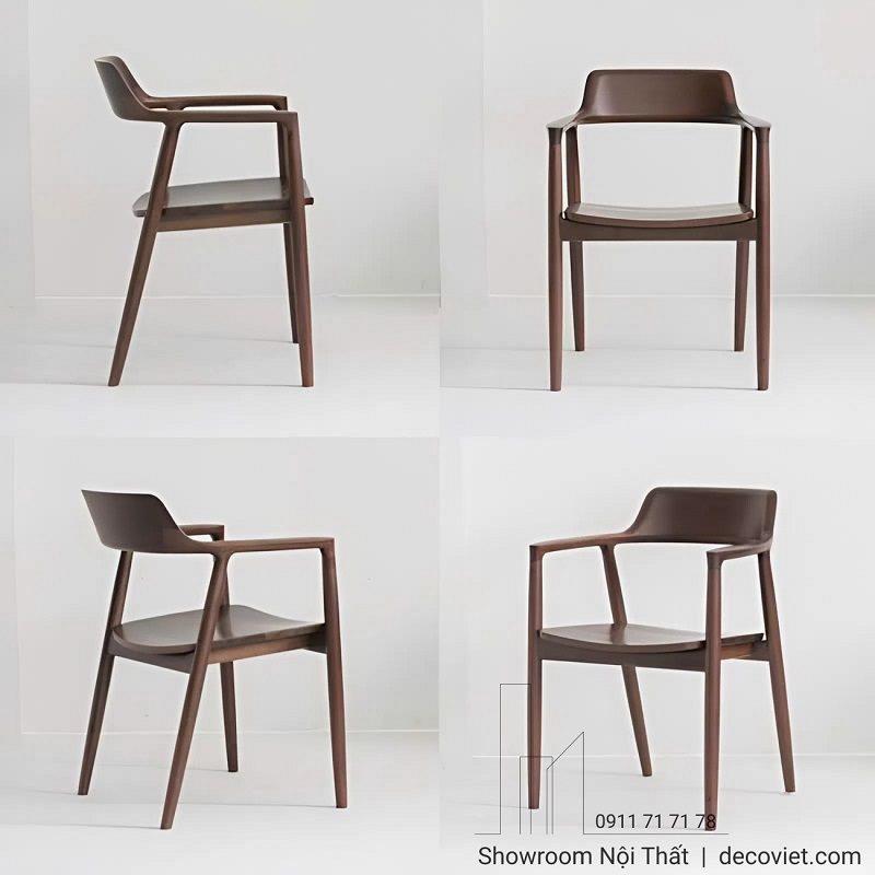 Ghế Ăn Gỗ Nệm Da 602S