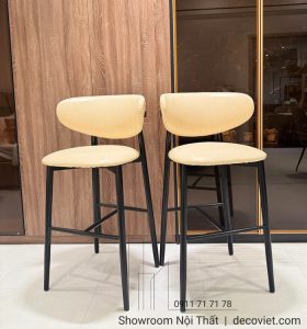 Ghế Bar Chân Gỗ Cao Cấp 261T