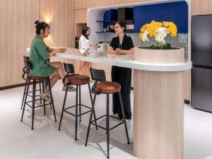 Ghế Bar Chân Sắt 268T