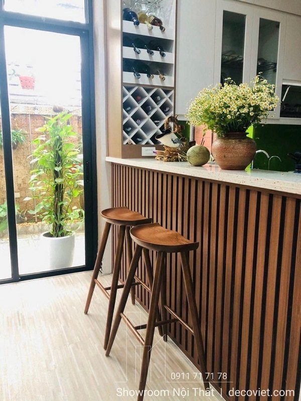 Ghế Bar Gỗ Đẹp 256T