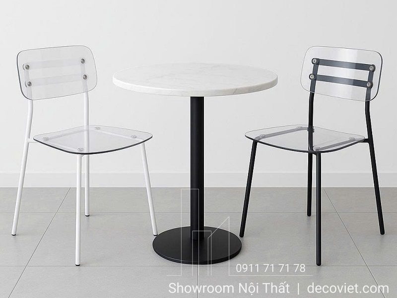 Ghế Cafe Chân Sắt 224T